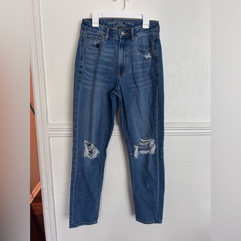 Classic Blue ripped Jeans size 2 regular